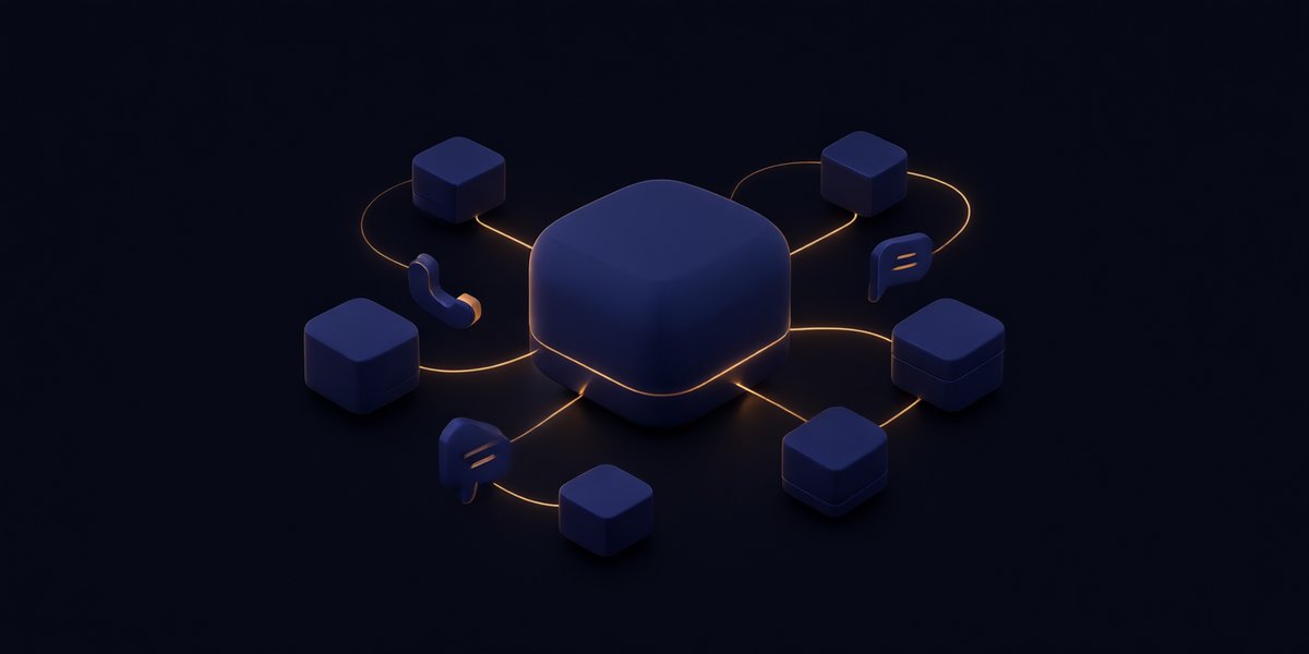 Central hub with branching pathways representing multi-client agency management.
